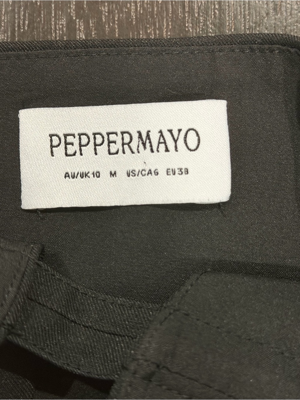Peppermayo Black Halter Keyhole Camisole - Picture 7 of 7